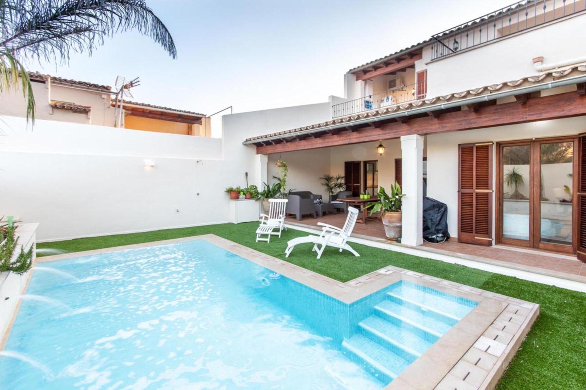 Beautiful Mallorca Villa - 3 Bedrooms - Villa Townhouse Memories - Walking Distance To Town Square And Private Pool - Consell Exterior foto